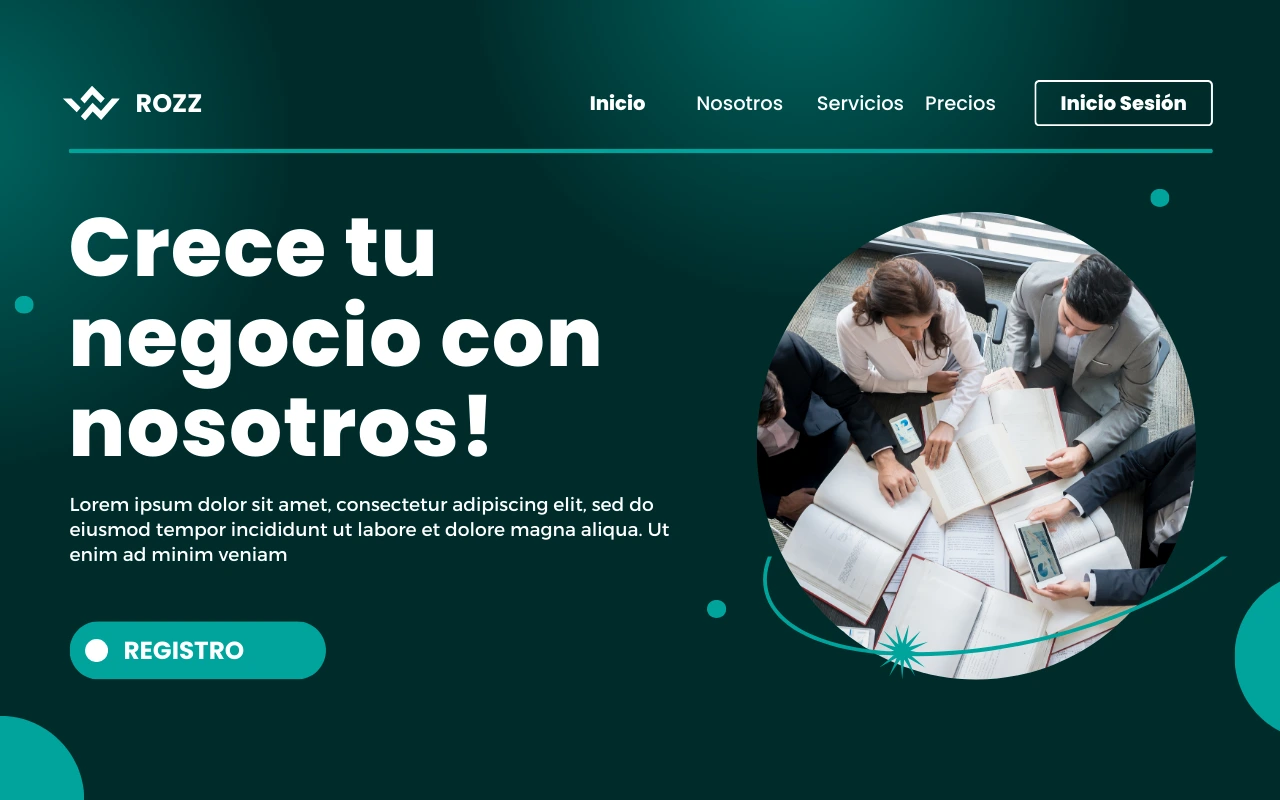 Creación de portales web dinámicos y funcionales